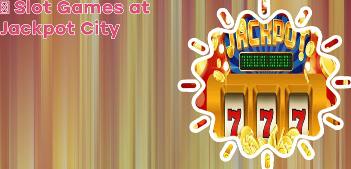 Best slot games on jackpot city
